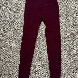 Alphalete Women's Burgundy Leggings